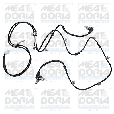 Sensor, wheel speed